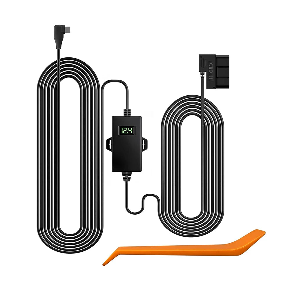 REDTIGER Dash Cam OBD Hardwire Kit Power Cable Type USB C Port