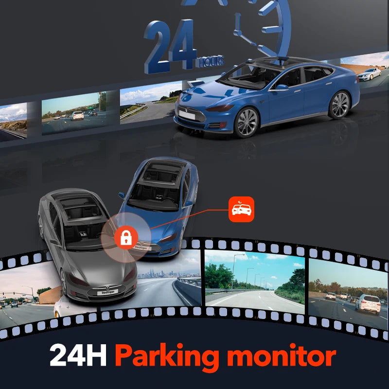 Redtiger F7NT Touch Screen 4K Dual Dash Cam