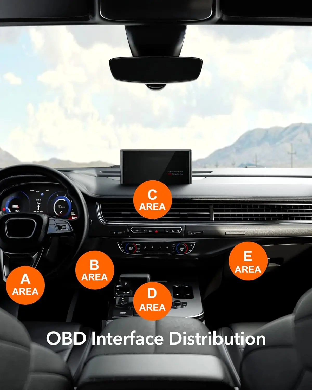 REDTIGER Dash Cam OBD Hardwire Kit Power Cable Type USB C Port