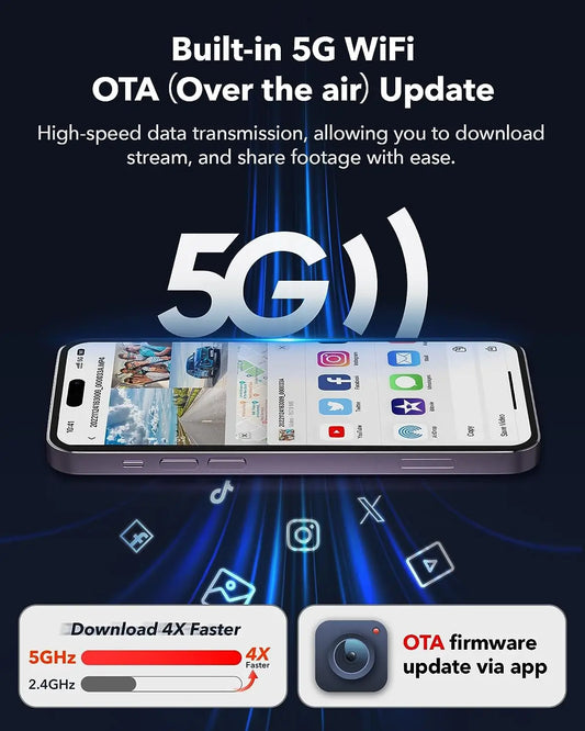 Redtiger F7NT Touch Screen 4K Dual Dash Cam